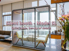 オフィスの電話ブース ～静かな空間、細部の美しさ～