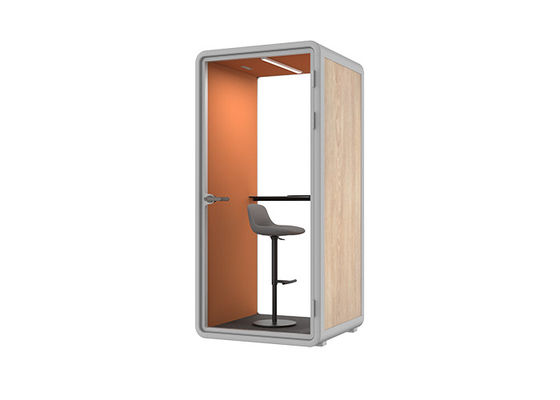 NEW Movable SoundProof Office Pod Phone Booth Acoustic Office Vocal Recording Pod for for Office & Warehouse