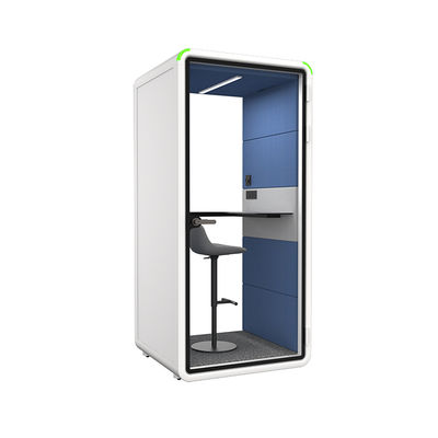 STC30dB Sound Insulation Soundproof Booth with 4000K Natural Light and 100-240V Power Supply Private Meeting Pod