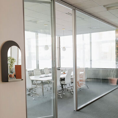 Durable Frameless Glass Partition System Featuring Easy Installation Suitable for Commercial and Residential Projects