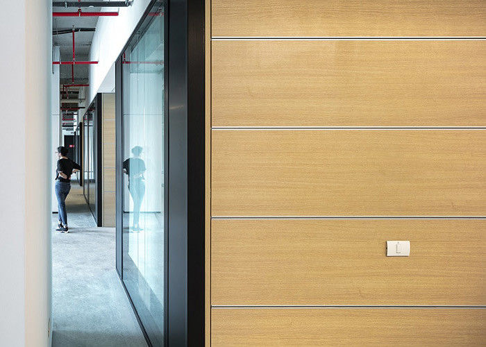 Interior Office Wooden Partition wall Supplier solid/glass partition wall