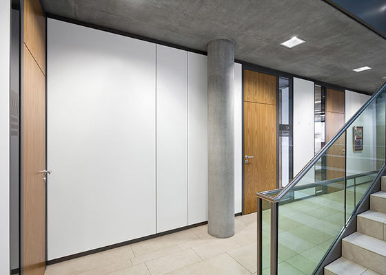 高隔音 固体ガラス壁 双面板隔壁 安全 モジュラー隔壁