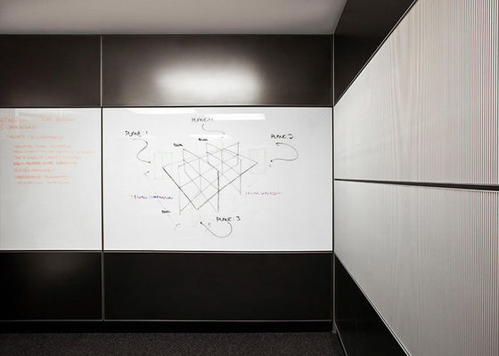 3mm 厚さ アルミフレーム 固体 オール鋼 オフィス 隔壁 商用部屋 サイズ オーダーメイド 防火