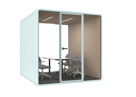現代の防音音響キャビン オフィスポッド デザイン 作業 携帯式 音響キャビン プリファブリック 家庭用 録音 電話ブース 販売